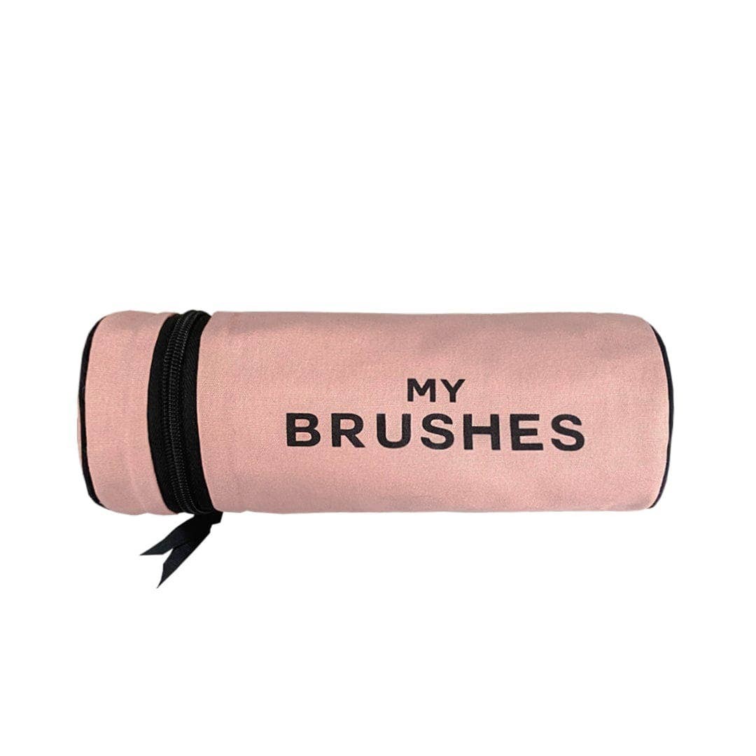 Brushes, Cylinder Case, Pink/Blush