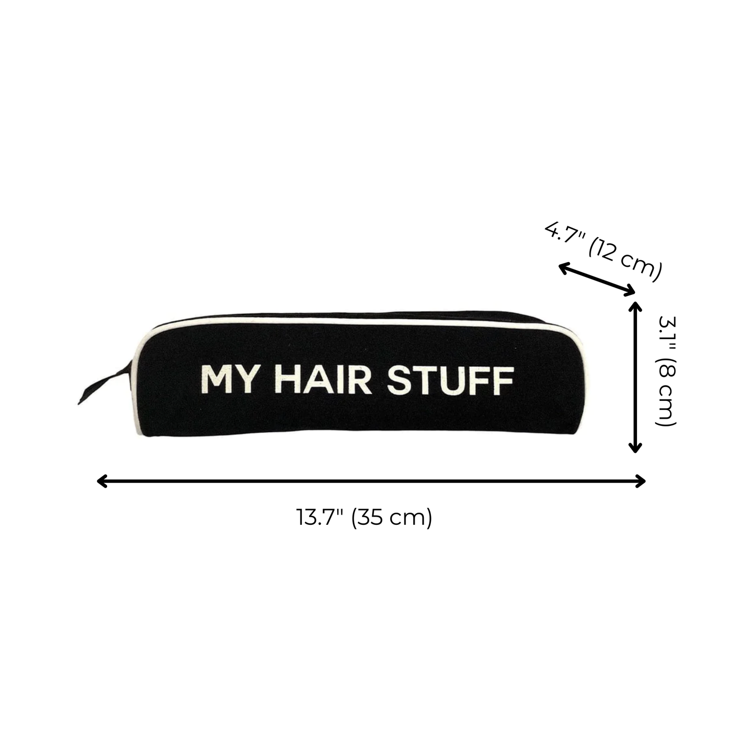 Hair Stuff Travel Case, Black