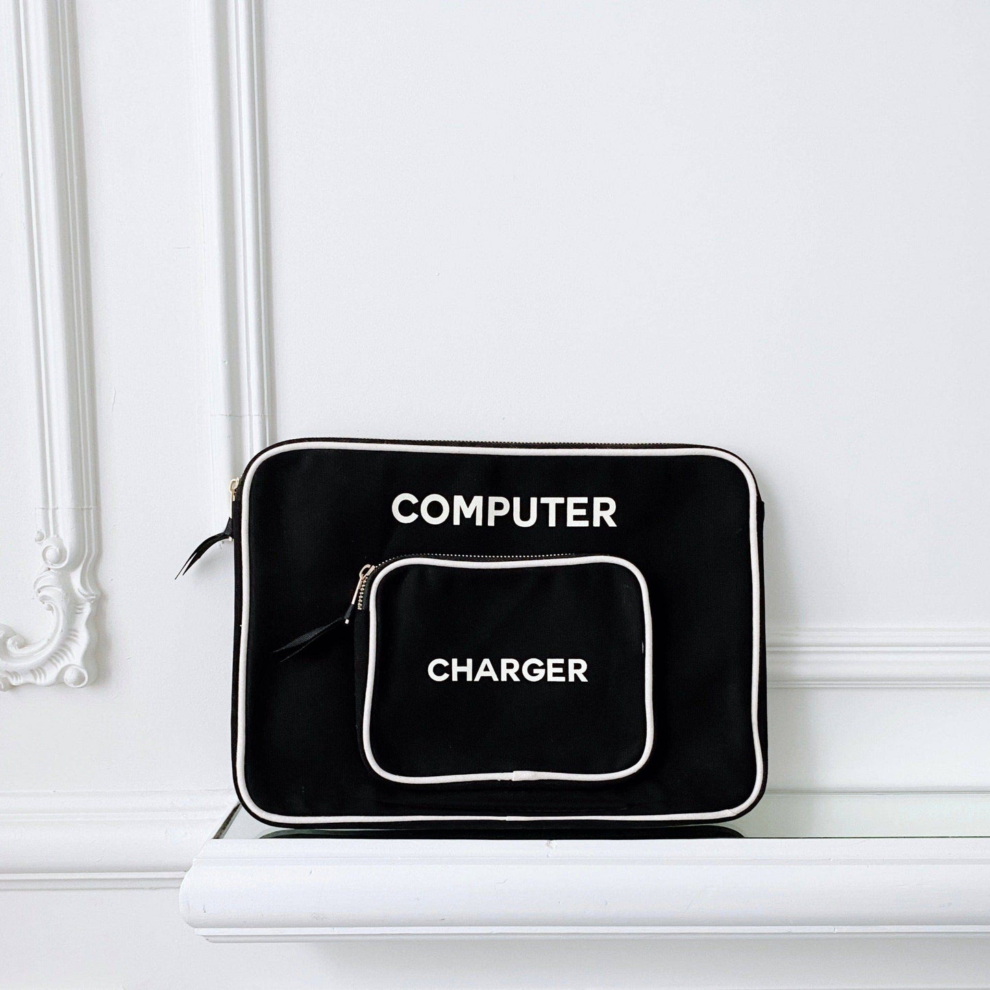 Laptop Case, Charger Pocket, 15" Black