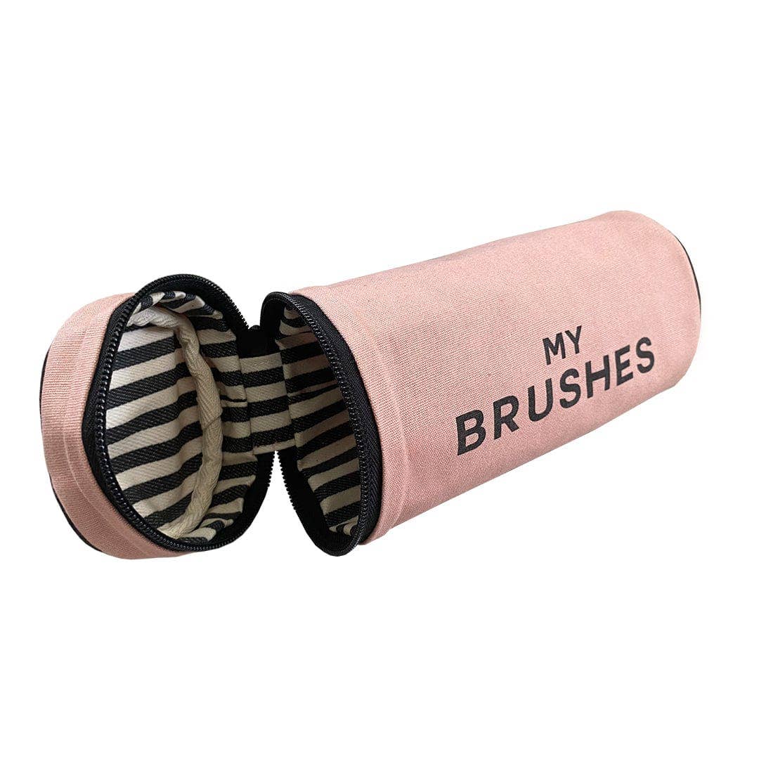 Brushes, Cylinder Case, Pink/Blush